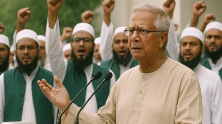 Beleaguered in Bangladesh: Mohammed Yunus woos Islamic fundamentalists 