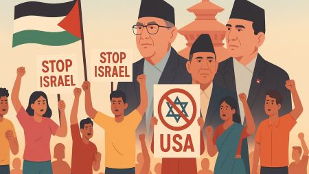 Anti-Israel Protests Shake Kathmandu Amid Shifting Political Currents in Nepal