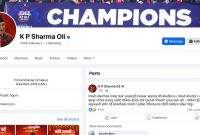 Prime Minister Posts on Facebook, as Government Moves to Ban Facebook