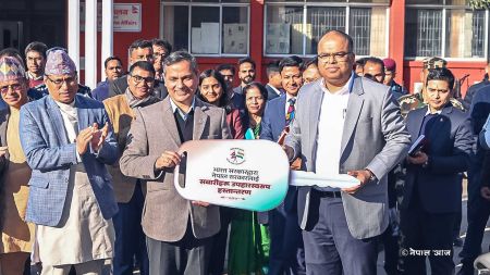 India Hands Over First Batch of Election Vehicles to Nepal